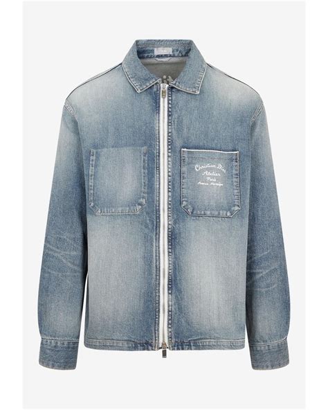 dior jean jacket men|christian dior jacket men's.